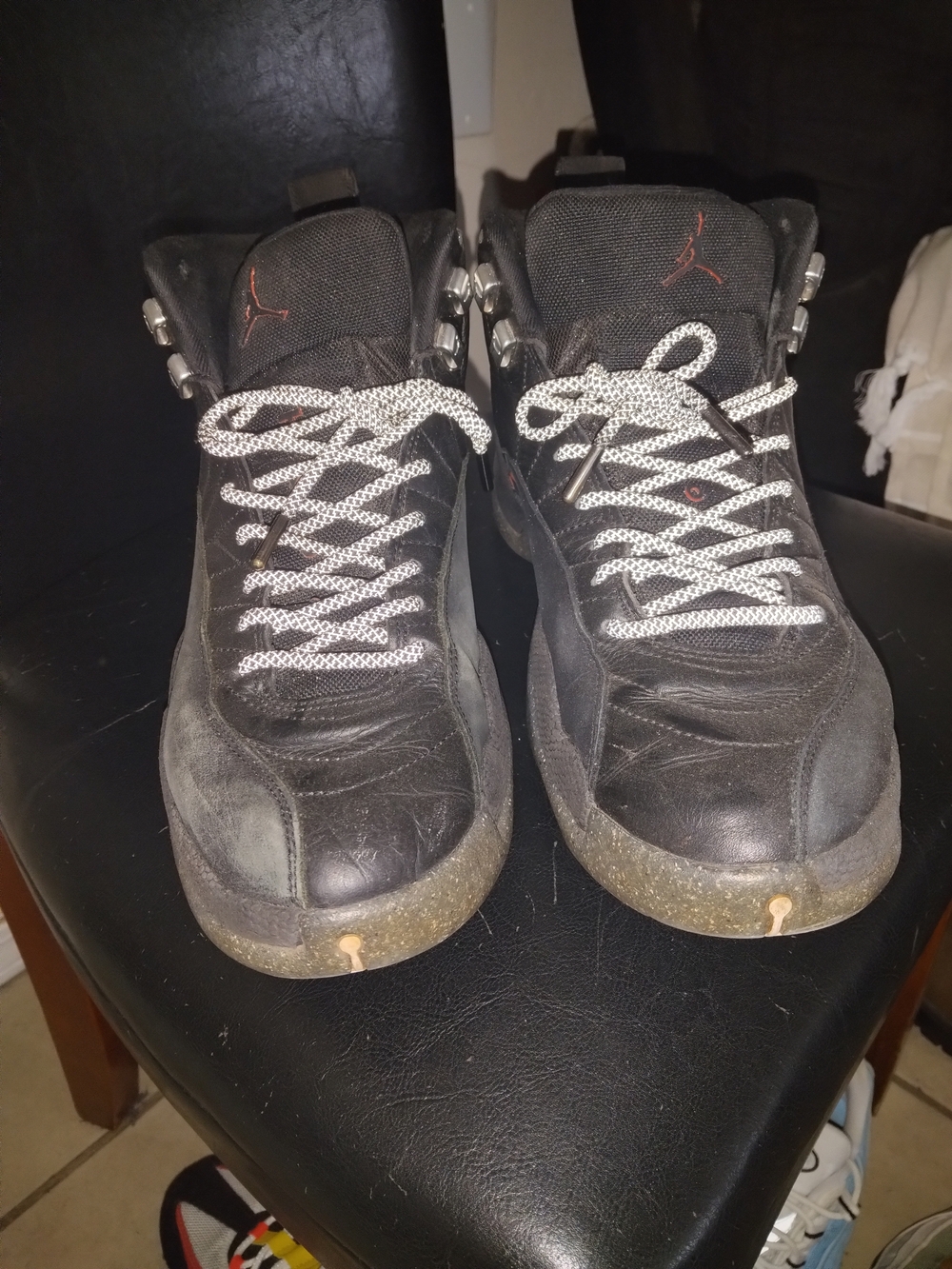 Nike Air Jordan Retro Men’s Black Basketball Shoes
